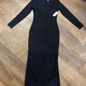 Wild Fable Black Long Sleeve Dress